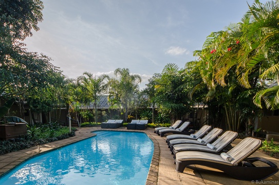 Take a dip in the pool or just lounge around.